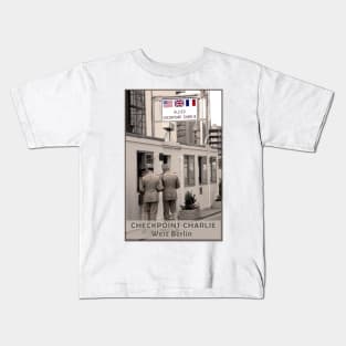 Checkpoint Charlie, Berlin Kids T-Shirt